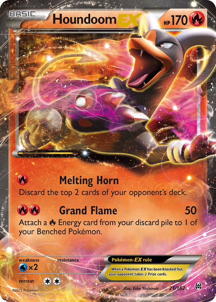 Houndoom EX (21/162) [XY: BREAKthrough] | Exor Games New Glasgow