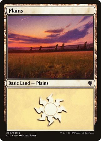 Plains (296) [Commander 2017] | Exor Games New Glasgow