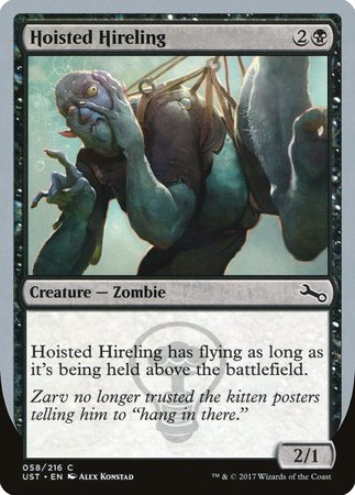 Hoisted Hireling [Unstable] | Exor Games New Glasgow