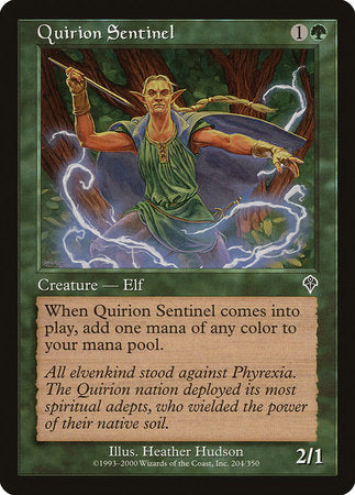 Quirion Sentinel [Invasion] | Exor Games New Glasgow