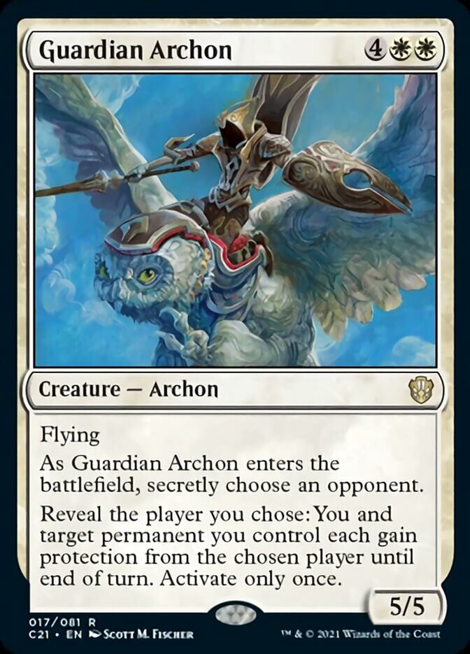 Guardian Archon [Commander 2021] | Exor Games New Glasgow