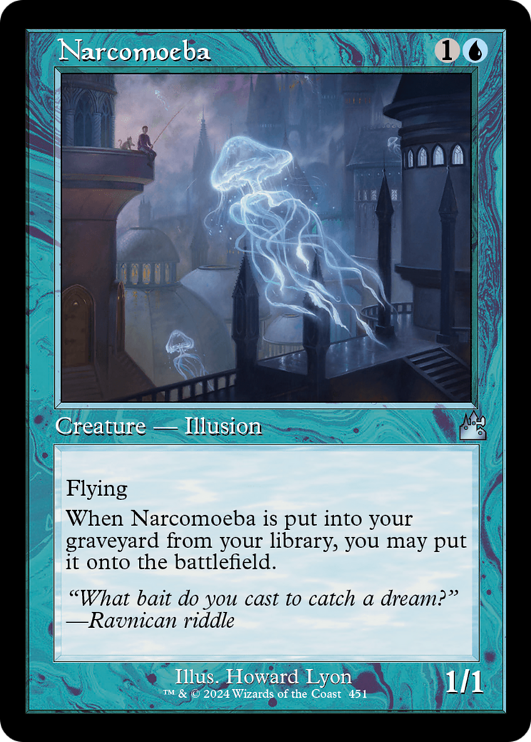 Narcomoeba (Retro Frame) [Ravnica Remastered] | Exor Games New Glasgow