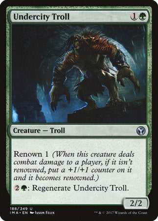 Undercity Troll [Iconic Masters] | Exor Games New Glasgow