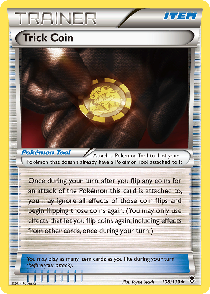 Trick Coin (108/119) [XY: Phantom Forces] | Exor Games New Glasgow