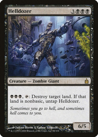 Helldozer [Ravnica: City of Guilds] | Exor Games New Glasgow