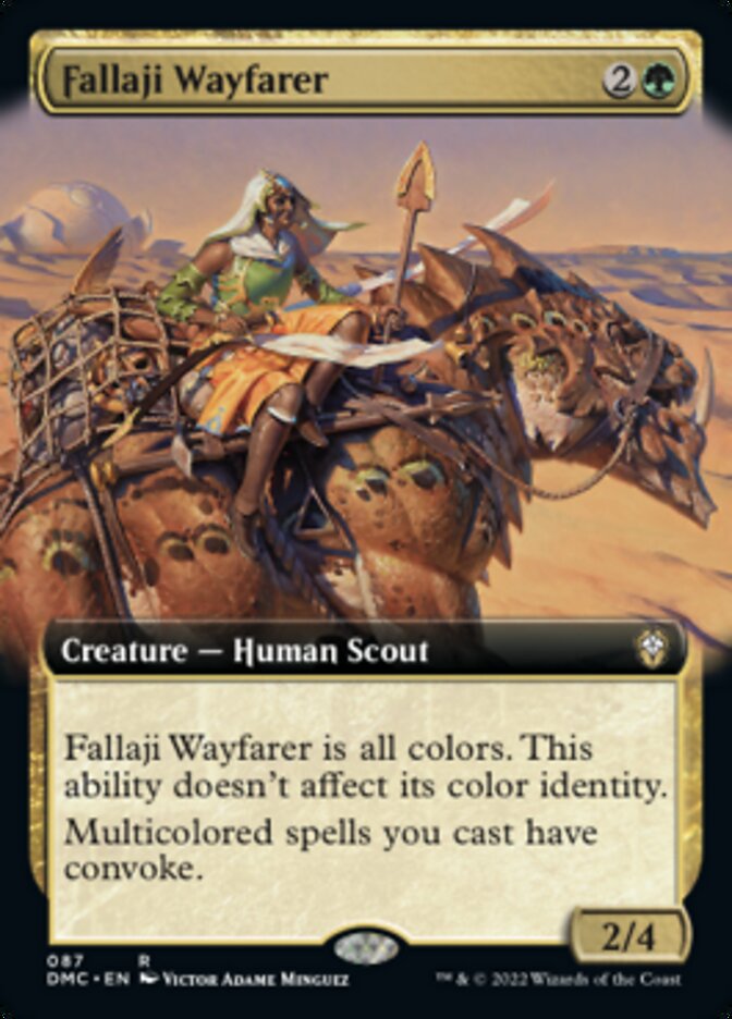 Fallaji Wayfarer (Extended Art) [Dominaria United Commander] | Exor Games New Glasgow