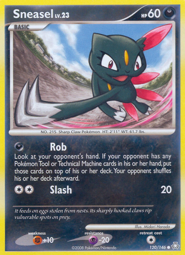 Sneasel (120/146) [Diamond & Pearl: Legends Awakened] | Exor Games New Glasgow