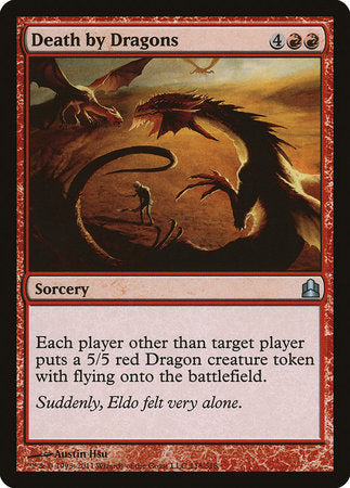 Death by Dragons [Commander 2011] | Exor Games New Glasgow