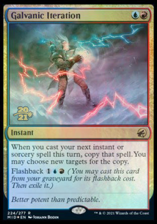 Galvanic Iteration [Innistrad: Midnight Hunt Prerelease Promos] | Exor Games New Glasgow