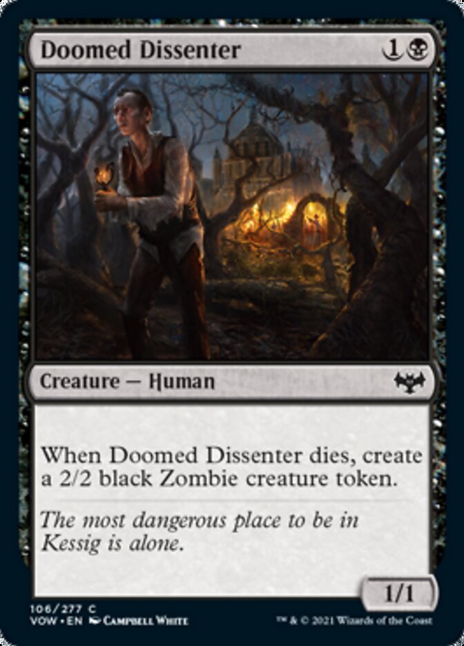 Doomed Dissenter [Innistrad: Crimson Vow] | Exor Games New Glasgow