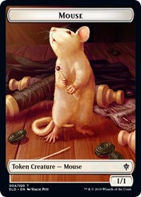 Mouse // Food (16) Double-sided Token [Throne of Eldraine Tokens] | Exor Games New Glasgow