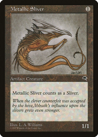 Metallic Sliver [Tempest] | Exor Games New Glasgow