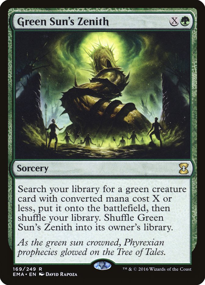 Green Sun's Zenith [Eternal Masters] | Exor Games New Glasgow