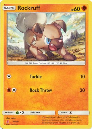 Rockruff (14/30) [Sun & Moon: Trainer Kit - Lycanroc] | Exor Games New Glasgow