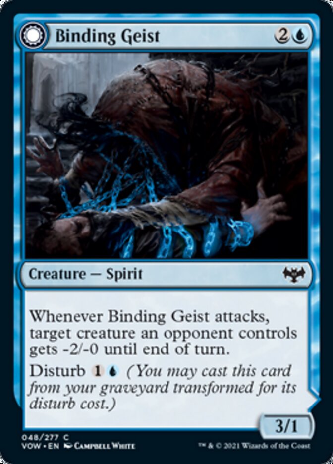 Binding Geist // Spectral Binding [Innistrad: Crimson Vow] | Exor Games New Glasgow