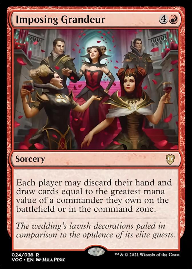 Imposing Grandeur [Innistrad: Crimson Vow Commander] | Exor Games New Glasgow