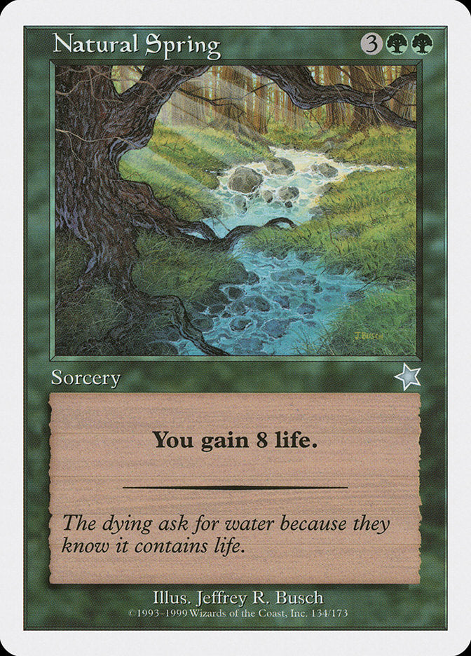 Natural Spring [Starter 1999] | Exor Games New Glasgow