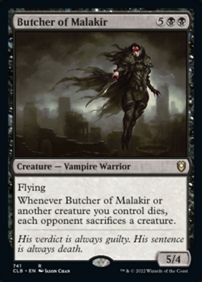 Butcher of Malakir [Commander Legends: Battle for Baldur's Gate] | Exor Games New Glasgow