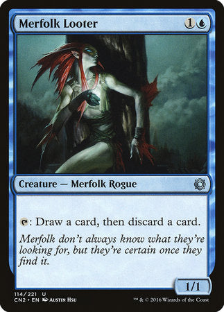 Merfolk Looter [Conspiracy: Take the Crown] | Exor Games New Glasgow