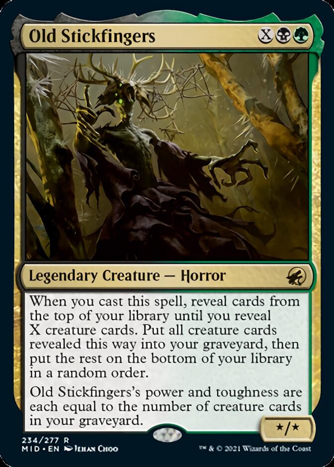 Old Stickfingers [Innistrad: Midnight Hunt] | Exor Games New Glasgow