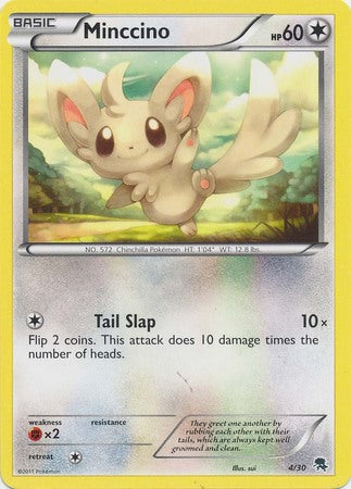 Minccino (4/30) [Black & White: Trainer Kit - Zoroark] | Exor Games New Glasgow