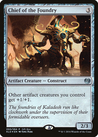 Chief of the Foundry [Kaladesh Promos] | Exor Games New Glasgow