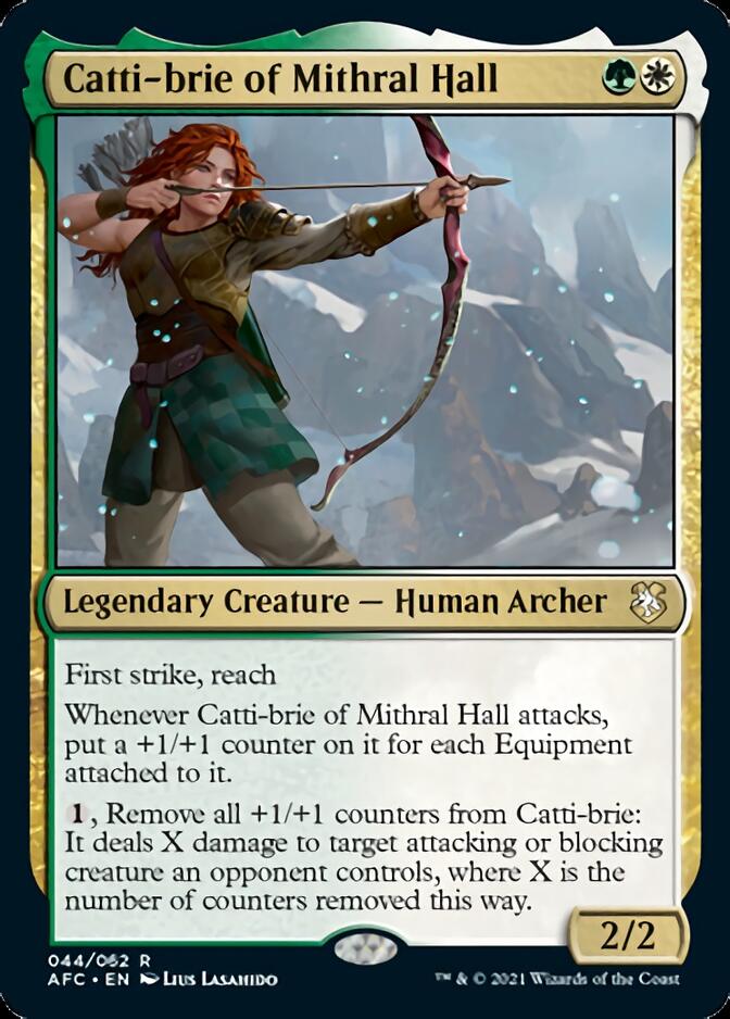 Catti-brie of Mithral Hall [Dungeons & Dragons: Adventures in the Forgotten Realms Commander] | Exor Games New Glasgow