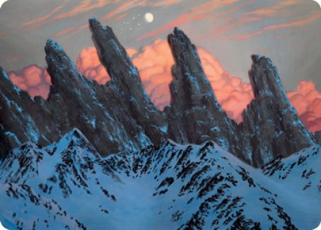 Mountain (275) Art Card [Dungeons & Dragons: Adventures in the Forgotten Realms Art Series] | Exor Games New Glasgow