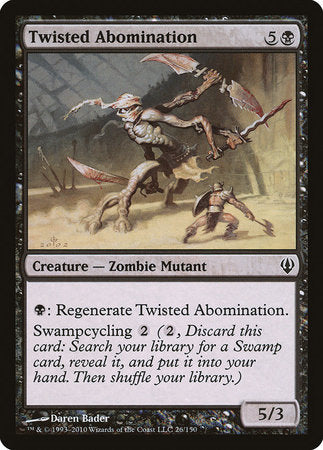 Twisted Abomination [Archenemy] | Exor Games New Glasgow