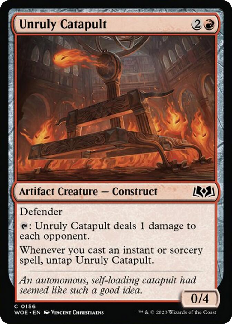 Unruly Catapult [Wilds of Eldraine] | Exor Games New Glasgow