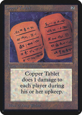 Copper Tablet [Limited Edition Alpha] | Exor Games New Glasgow