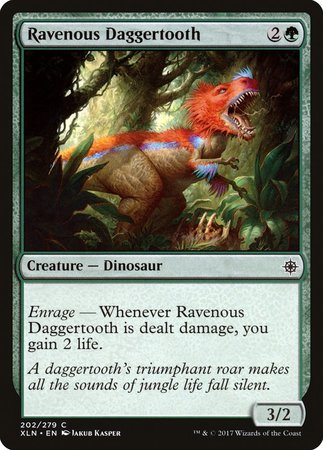 Ravenous Daggertooth [Ixalan] | Exor Games New Glasgow