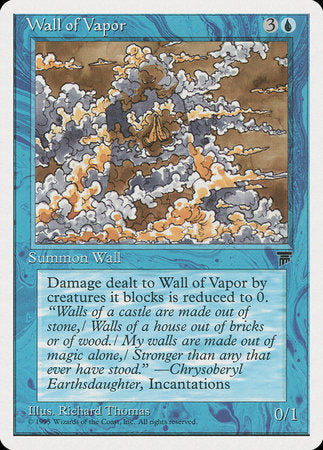 Wall of Vapor [Chronicles] | Exor Games New Glasgow