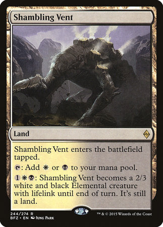 Shambling Vent [Battle for Zendikar] | Exor Games New Glasgow