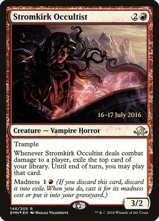 Stromkirk Occultist [Eldritch Moon Promos] | Exor Games New Glasgow