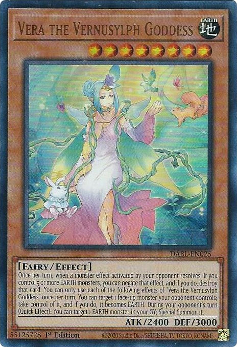 Vera the Vernusylph Goddess [DABL-EN025] Ultra Rare | Exor Games New Glasgow