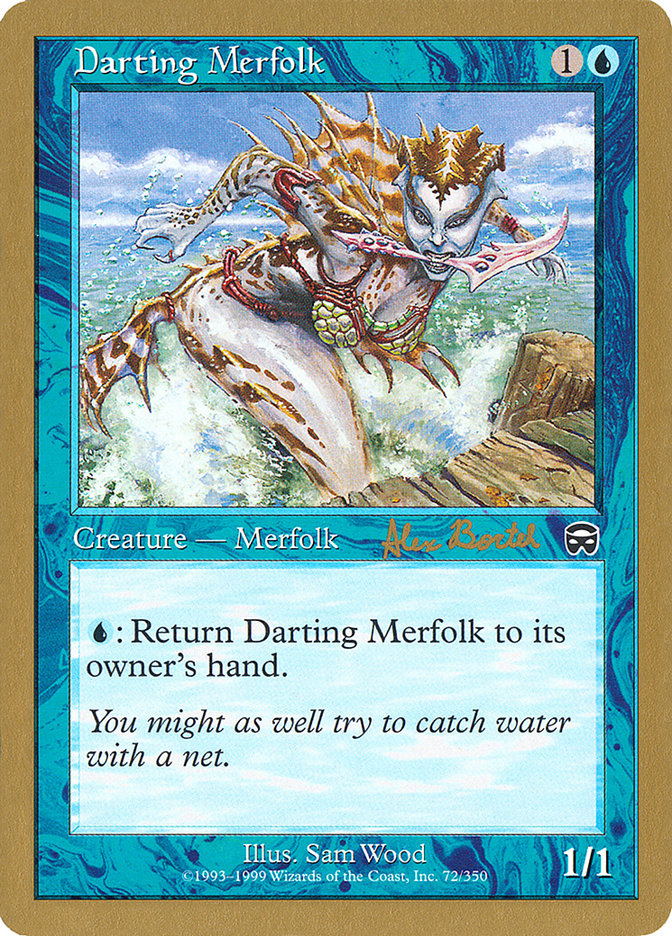 Darting Merfolk (Alex Borteh) [World Championship Decks 2001] | Exor Games New Glasgow