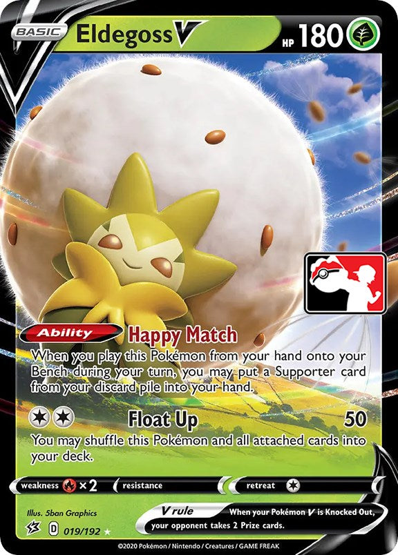 Eldegoss V (019/192) [Prize Pack Series One] | Exor Games New Glasgow