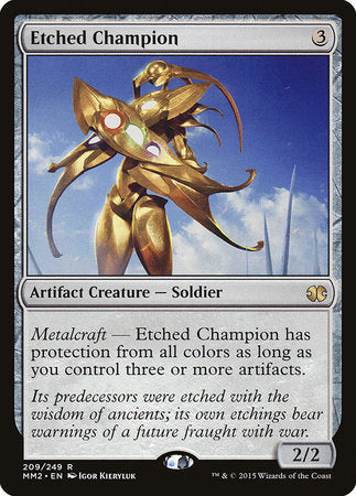 Etched Champion [Modern Masters 2015] | Exor Games New Glasgow