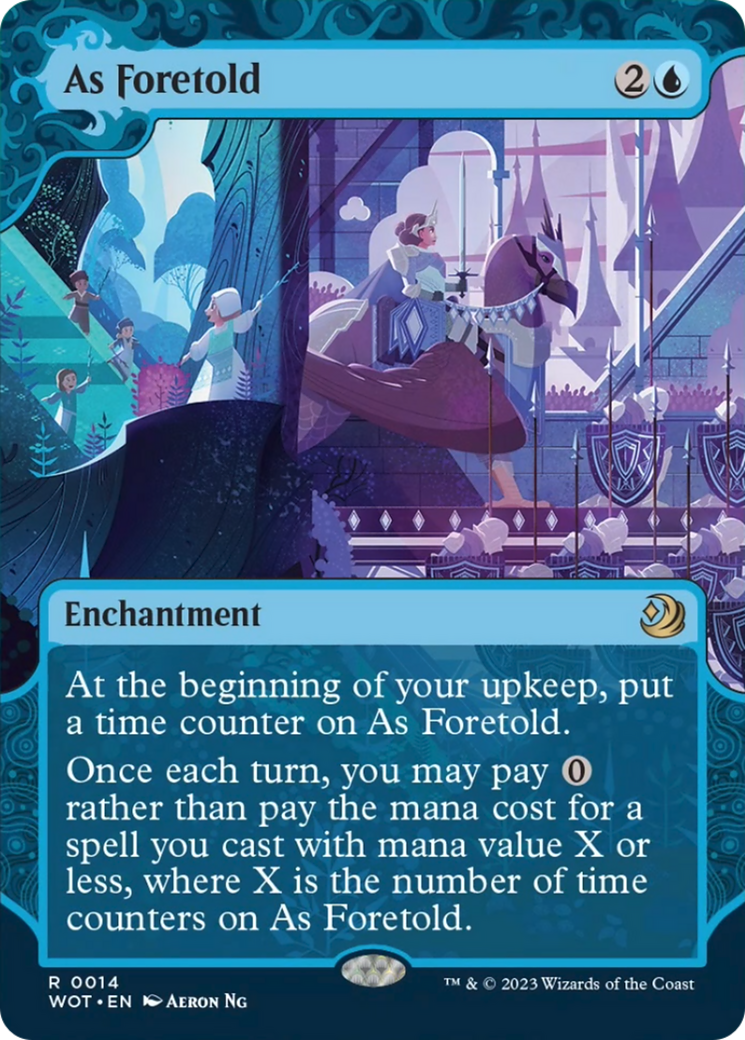 As Foretold [Wilds of Eldraine: Enchanting Tales] | Exor Games New Glasgow