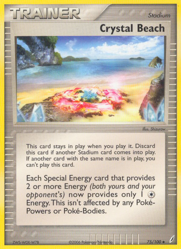 Crystal Beach (75/100) [EX: Crystal Guardians] | Exor Games New Glasgow