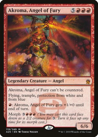 Akroma, Angel of Fury [Masters 25] | Exor Games New Glasgow