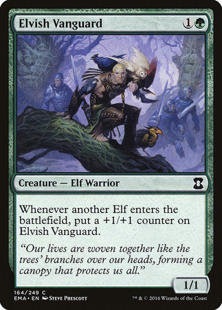 Elvish Vanguard [Eternal Masters] | Exor Games New Glasgow