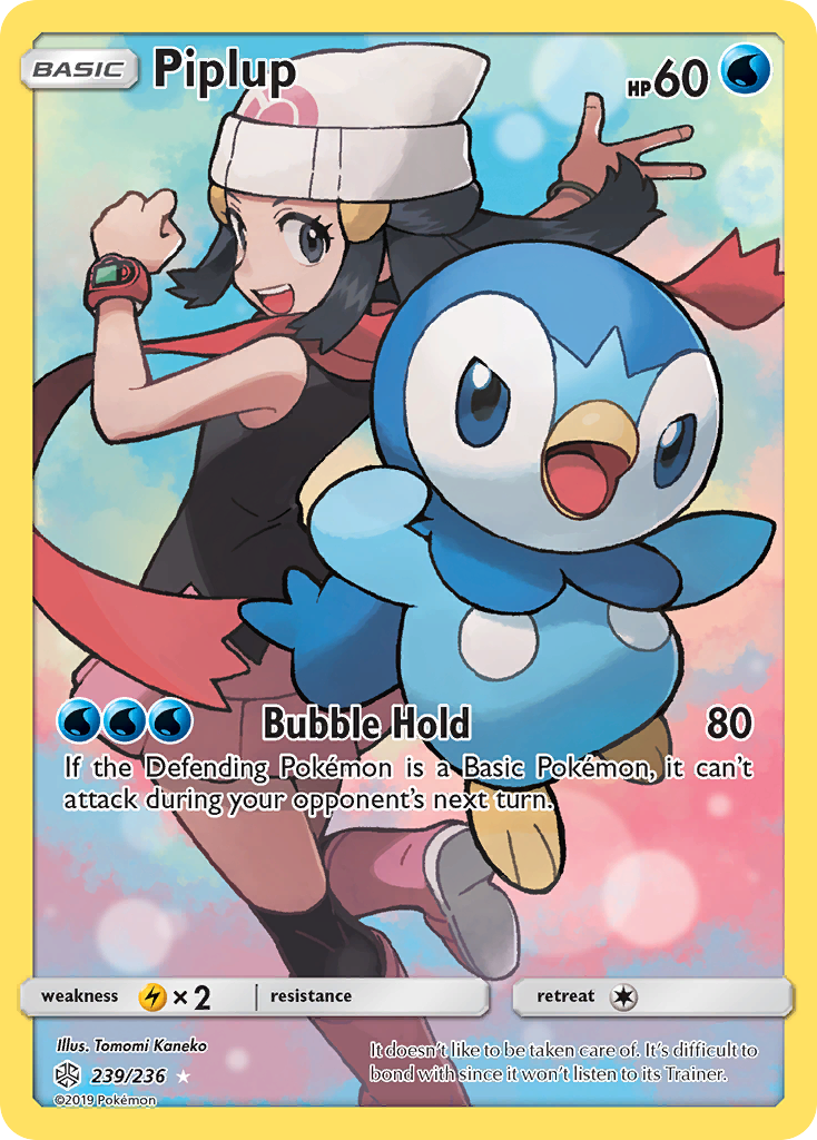 Piplup (239/236) [Sun & Moon: Cosmic Eclipse] | Exor Games New Glasgow