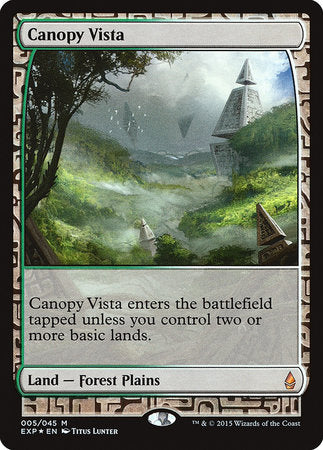 Canopy Vista [Zendikar Expeditions] | Exor Games New Glasgow