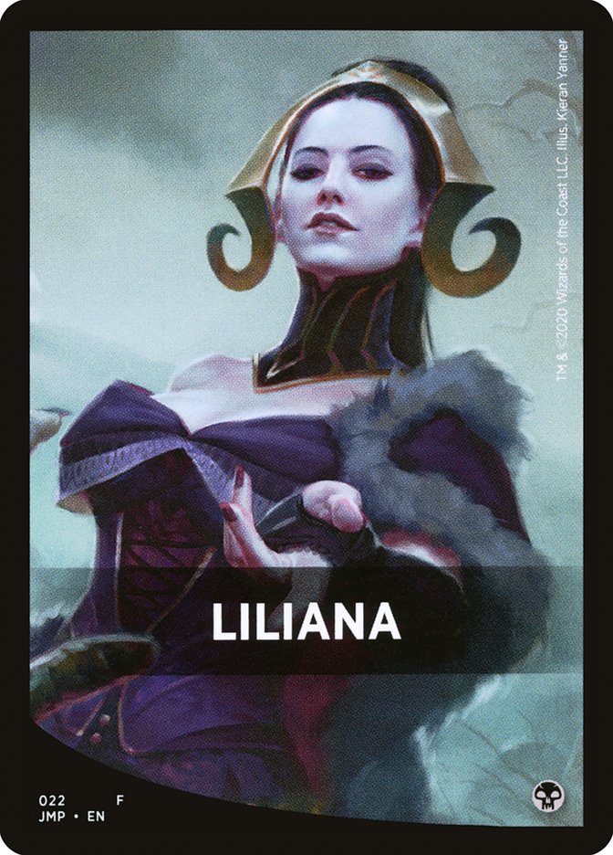 Liliana Theme Card [Jumpstart Front Cards] | Exor Games New Glasgow