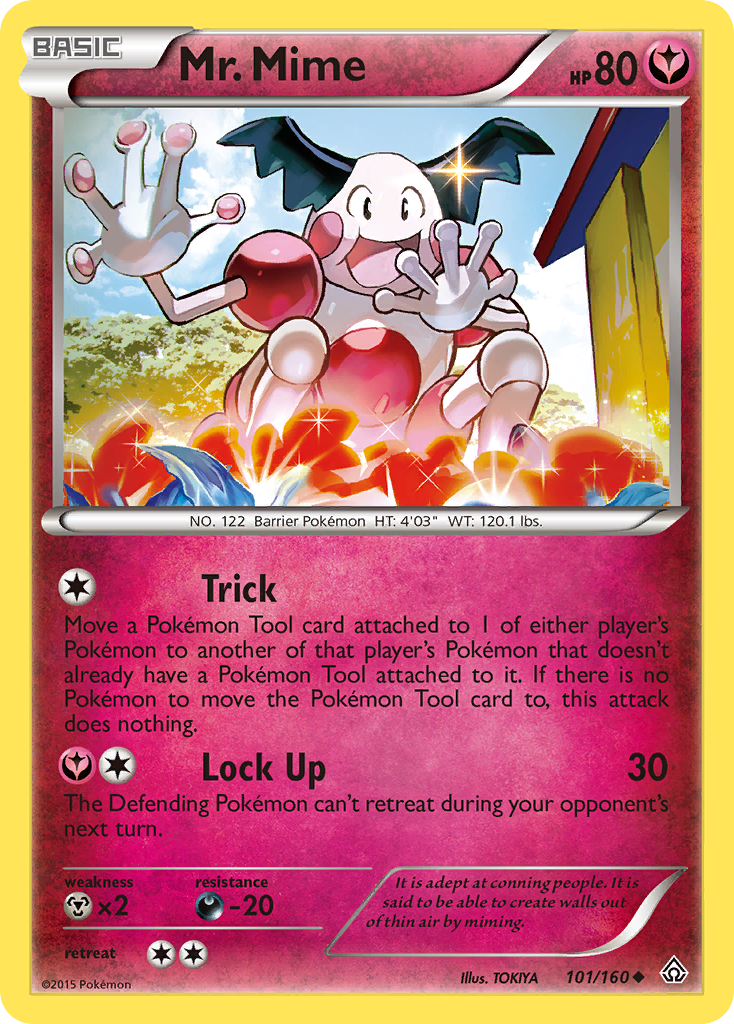 Mr. Mime (101/160) [XY: Primal Clash] | Exor Games New Glasgow