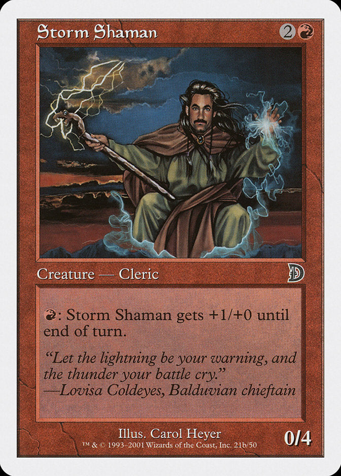 Storm Shaman (Male) [Deckmasters] | Exor Games New Glasgow