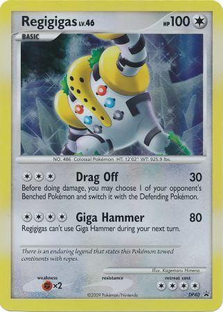 Regigigas (DP40) (Jumbo Card) [Diamond & Pearl: Black Star Promos] | Exor Games New Glasgow