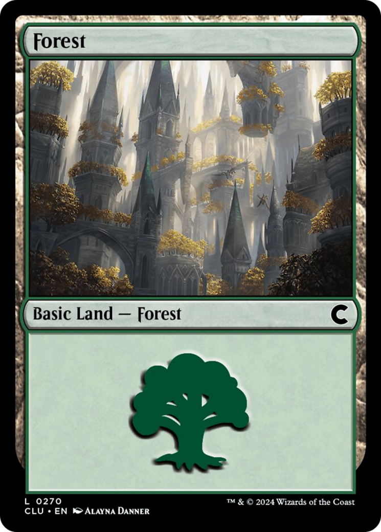 Forest (0270) [Ravnica: Clue Edition] | Exor Games New Glasgow